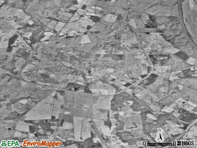 Leesburg satellite photo by USGS