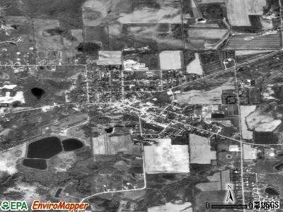 Laingsburg satellite photo by USGS