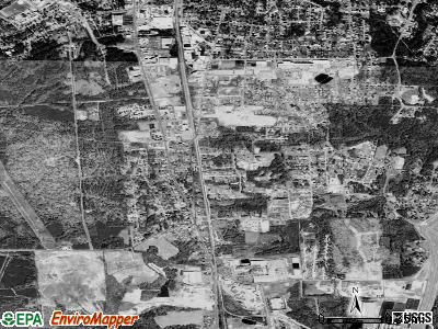 South Henderson satellite photo by USGS