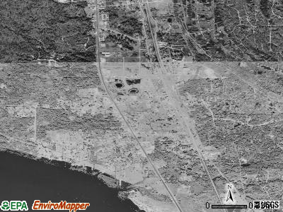 Oil City satellite photo by USGS