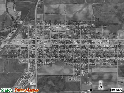 Knox City satellite photo by USGS