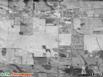 Town Creek satellite photo by USGS