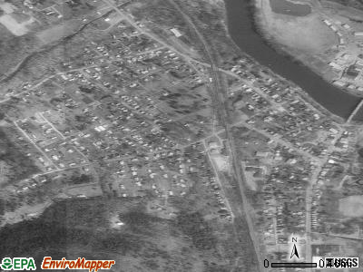 Hallstead satellite photo by USGS