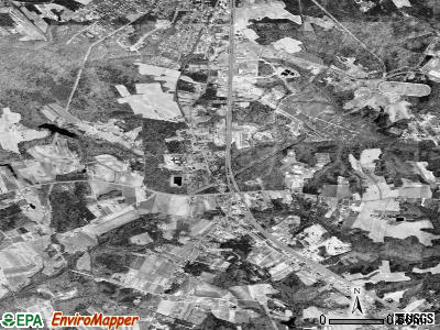 Charlotte Hall satellite photo by USGS