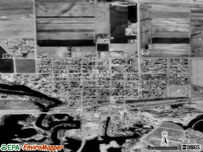 Richmond satellite photo by USGS