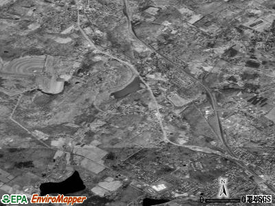 Glenburn satellite photo by USGS