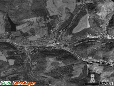 Cameron satellite photo by USGS