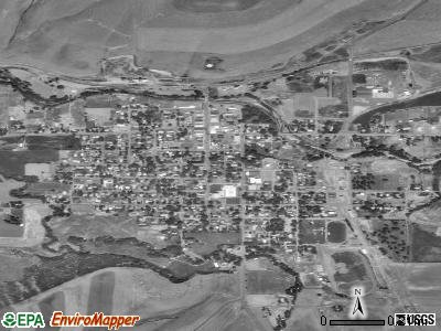 Lenape Heights satellite photo by USGS