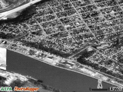 Belle Vernon satellite photo by USGS