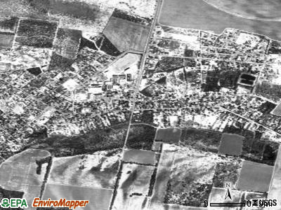 La Grulla satellite photo by USGS