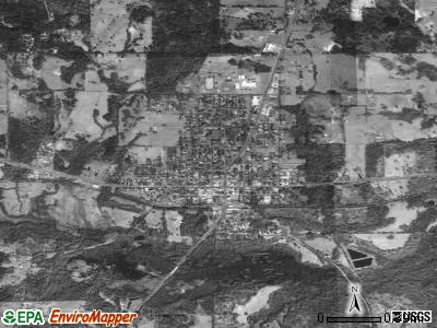 Frankston satellite photo by USGS