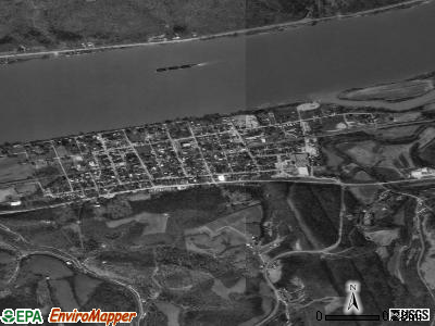 Augusta satellite photo by USGS