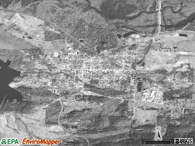 Ola satellite photo by USGS