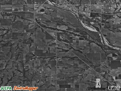 Goldsby satellite photo by USGS