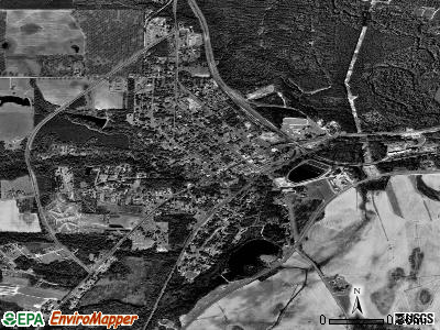 Oglethorpe satellite photo by USGS