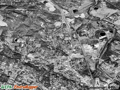 Balfour satellite photo by USGS