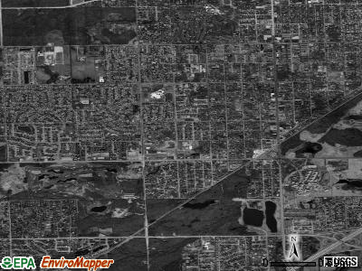 Oak Forest satellite photo by USGS