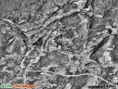 Arlington satellite photo by USGS