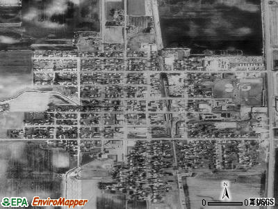 New Richland satellite photo by USGS