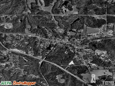 Cusseta satellite photo by USGS