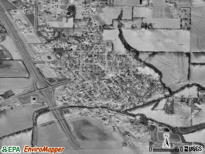 Mound City satellite photo by USGS