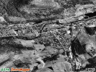 Westfield satellite photo by USGS
