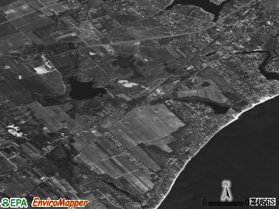 Laurel satellite photo by USGS