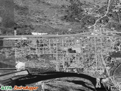 Quinnesec satellite photo by USGS
