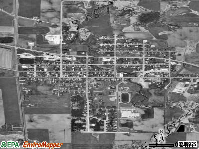 Reedsville satellite photo by USGS