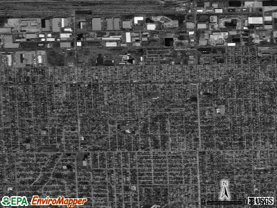 Burbank satellite photo by USGS
