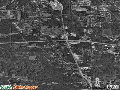 Boston Heights satellite photo by USGS