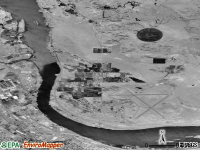 Dallesport satellite photo by USGS