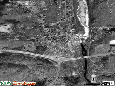 White Haven satellite photo by USGS