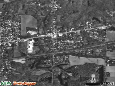 Seelyville satellite photo by USGS