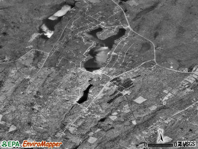 Crandon Lakes satellite photo by USGS