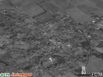 Clay satellite photo by USGS