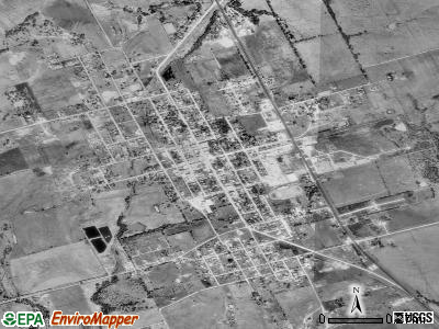 Lexington satellite photo by USGS