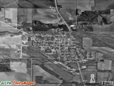 Solon satellite photo by USGS