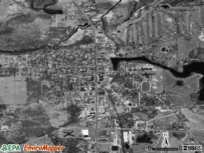 Brooklyn satellite photo by USGS