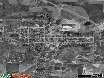 Crystal Springs satellite photo by USGS