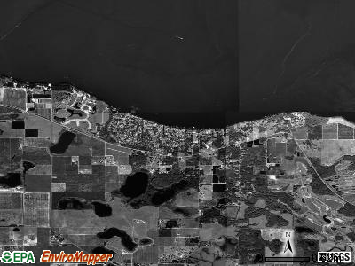 Yalaha satellite photo by USGS