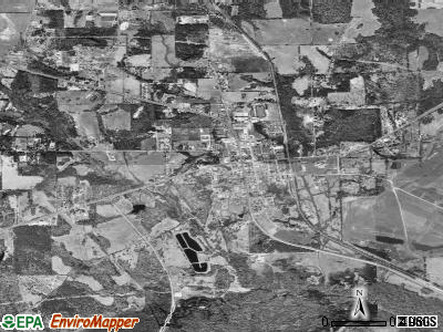 Tatum satellite photo by USGS