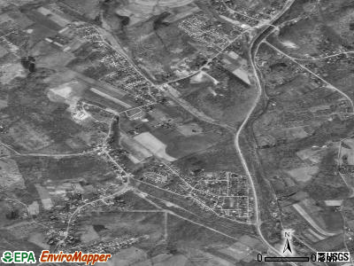 Curtisville satellite photo by USGS