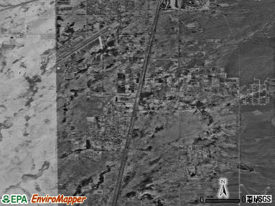 Boles Acres satellite photo by USGS