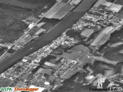 Buffalo satellite photo by USGS