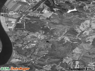 Washington satellite photo by USGS