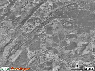 Margaret satellite photo by USGS