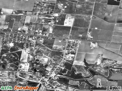 Penitas satellite photo by USGS
