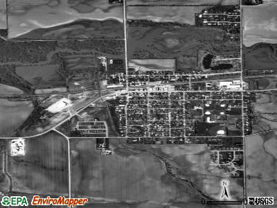 Kirkland satellite photo by USGS