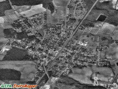 Elm City satellite photo by USGS